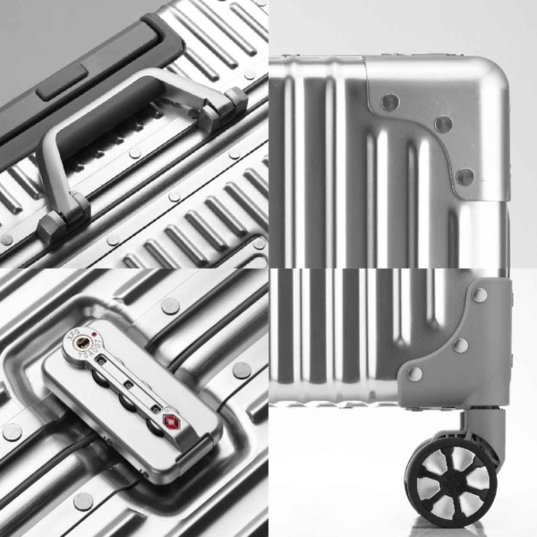 AXON 鋁鎂合金行李箱 對開式 經典箱