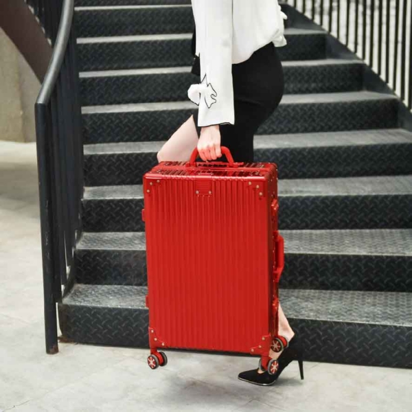 AXON 鋁鎂合金行李箱 對開式 經典箱