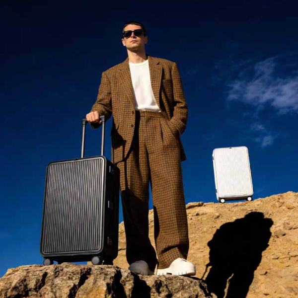 ELITE 鋁鎂合金行李箱 雙開式 商務箱