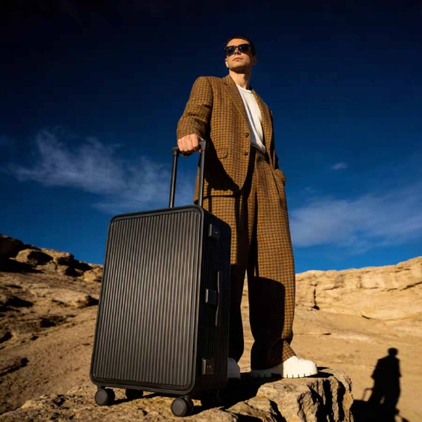 ELITE 鋁鎂合金行李箱 雙開式 商務箱