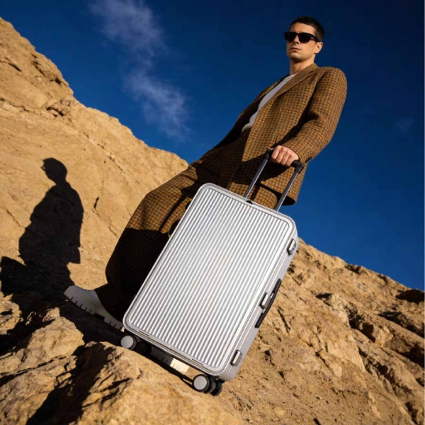 ELITE 鋁鎂合金行李箱 雙開式 商務箱