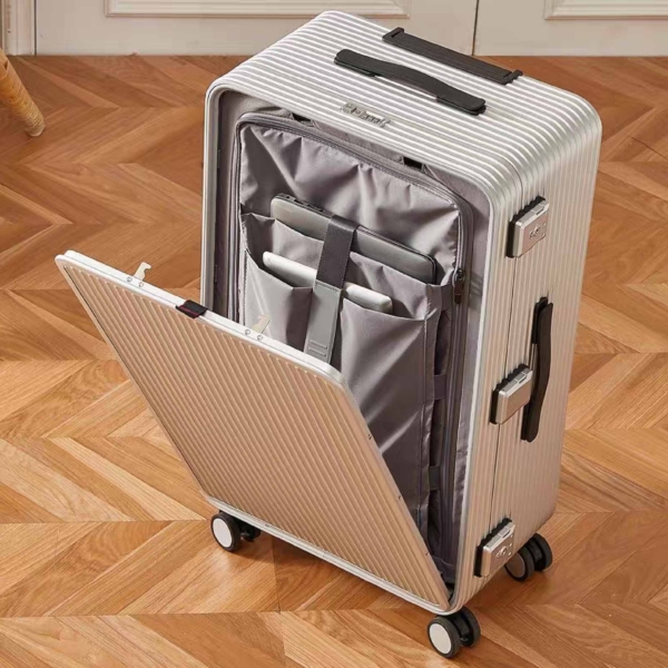 ELITE 鋁鎂合金行李箱 雙開式 商務箱