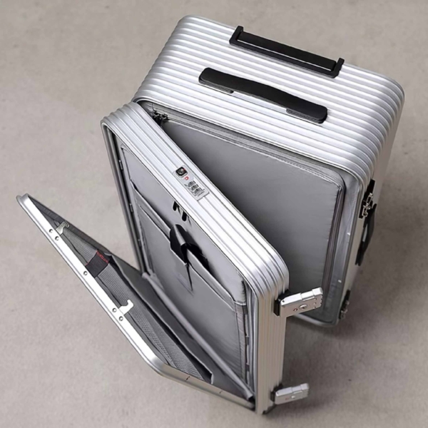 ELITE 鋁鎂合金行李箱 雙開式 商務箱