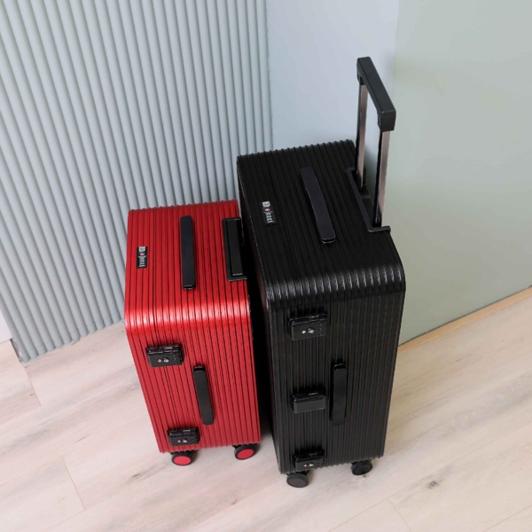 ELITE 鋁鎂合金行李箱 雙開式 商務箱