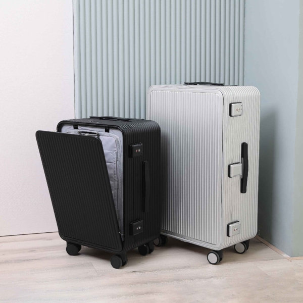 ELITE 鋁鎂合金行李箱 雙開式 商務箱