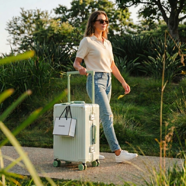 GLIDE 快拆滑板輪行李箱 寬桿箱