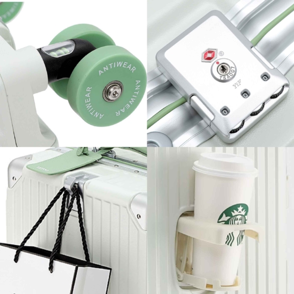 GLIDE 快拆滑板輪行李箱 寬桿箱