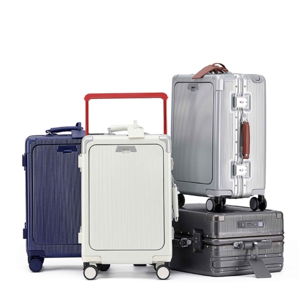 HERITAGE 商務前開式行李箱 寬桿箱