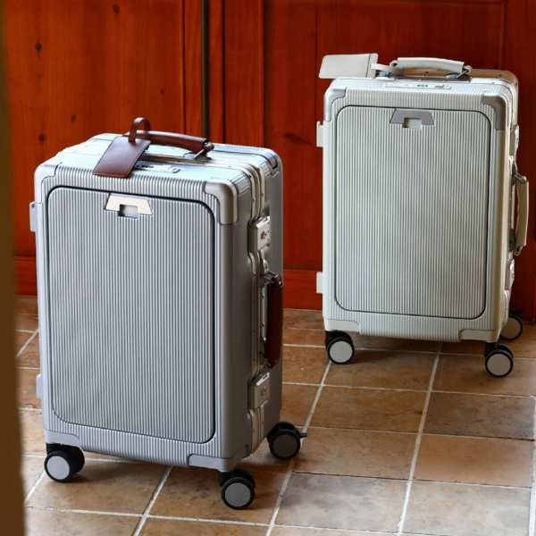 HERITAGE 商務前開式行李箱 寬桿箱