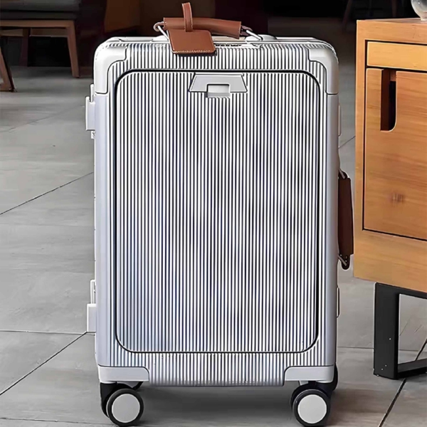 HERITAGE 商務前開式行李箱 寬桿箱