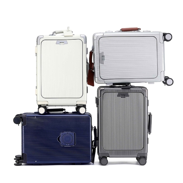 HERITAGE 商務前開式行李箱 寬桿箱