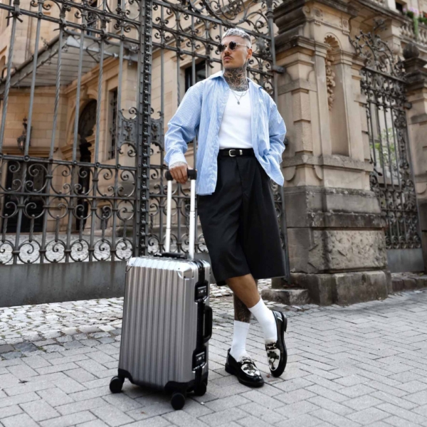 TANK TANK 鋁鎂合金行李箱 對開式 經典箱