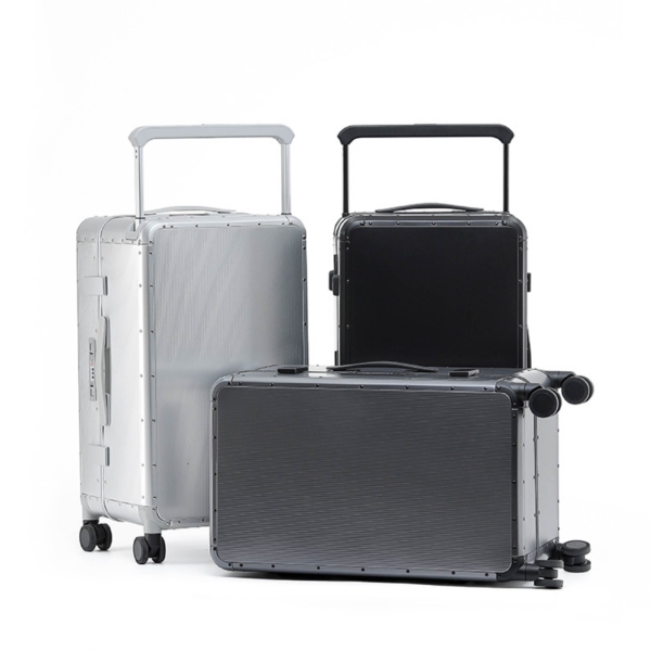 shadow08 UMBRA 鋁鎂合金行李箱 對開式 寬桿箱