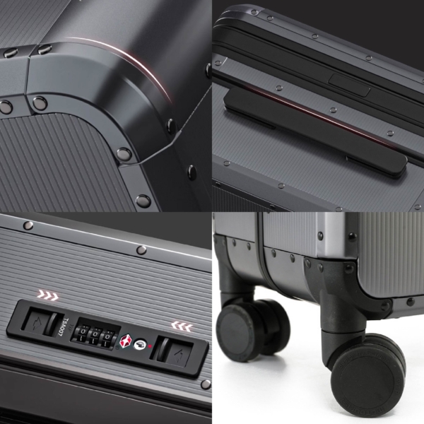 shadow11 UMBRA 鋁鎂合金行李箱 對開式 寬桿箱