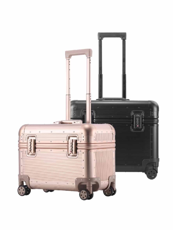 防爆机长白底图-23 皇家防爆機長箱 全鋁鎂合金行李箱 20/22/24吋 金屬行李箱 機長箱