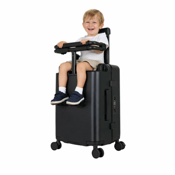 新品ROVER 兒童可坐行李箱 坐騎箱